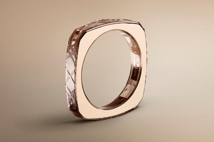 A bracelet by Burberry for the Nude Collection