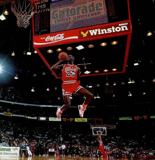 Michael Jordan Dunk Contest Michael Jordan Number 23