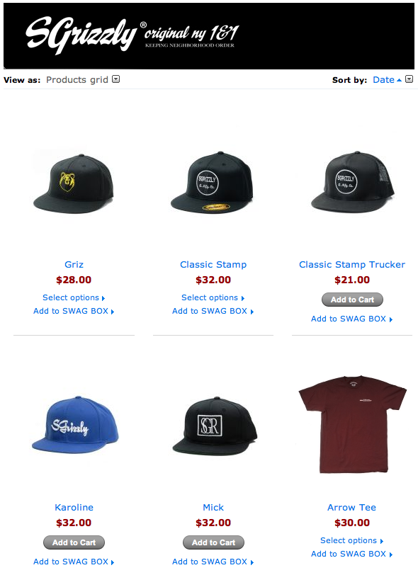sgrizzly clothing