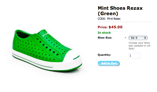 Mint Sneakers