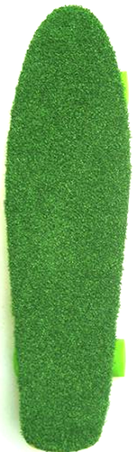 Team Phun Green astro turf skate board