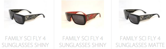BACK IN STOCK Black Flys x Famous Sci Fly Sunglasses