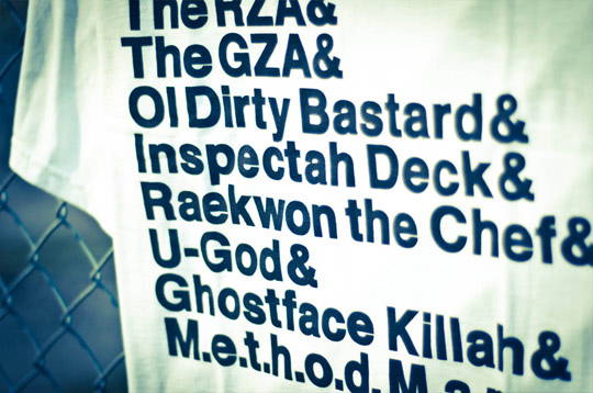 Wu Tang tee by Rocksmith