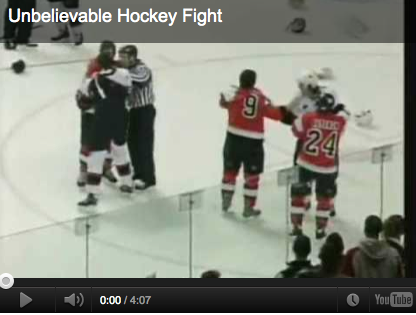 Crazy Hockey Fight